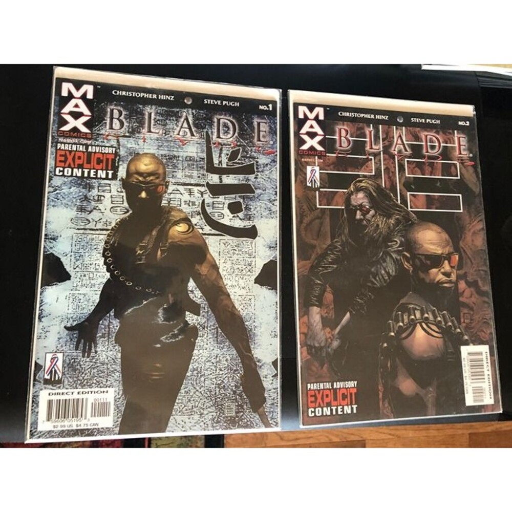 Blade MAX | Marvel Comics Issues #1-2 VF Explicit Content